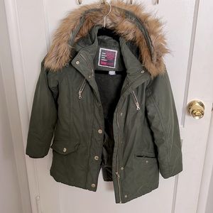 Justice Winter coat size 8 girls